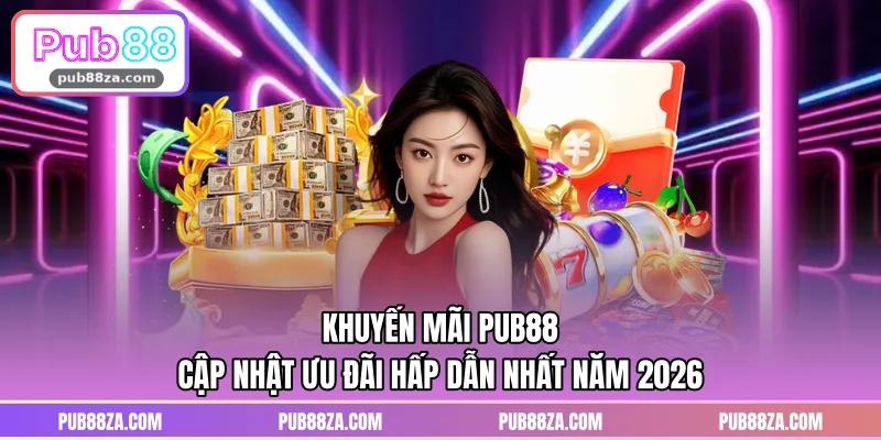 Khuyến Mãi PUB88 – Cập Nhật Ưu Đãi Hấp Dẫn Nhất Năm 2026